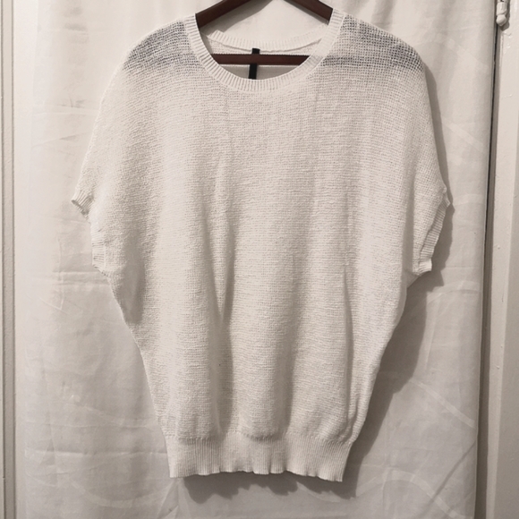 3/$20 Woolworths white scoop neck top - Picture 2 of 7